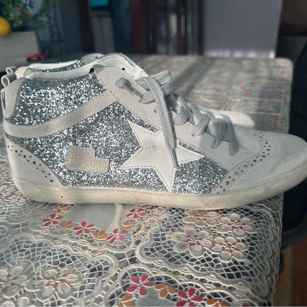 GGDB DUPE GLITTER MID STAR